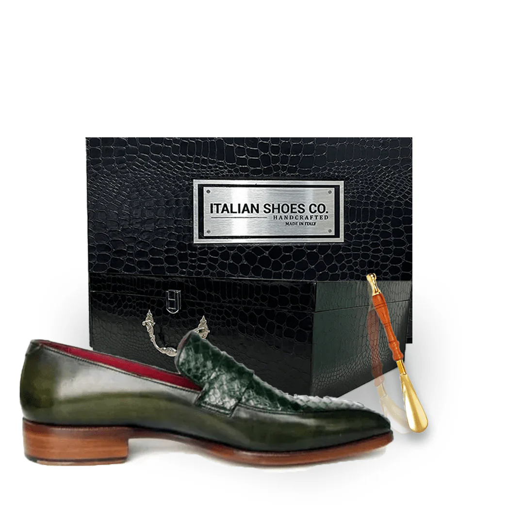 Men Textured Stylish Leather Tassel Loafers - Image 6